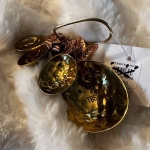 Anthropologie Pineapple Metal Measuring Spoons